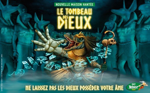 Tombeaux des dieux Parc Asterix 2023