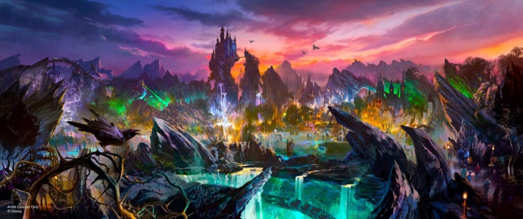 Nouveaux details sur la future zone Villains a Magic Kingdom 4
