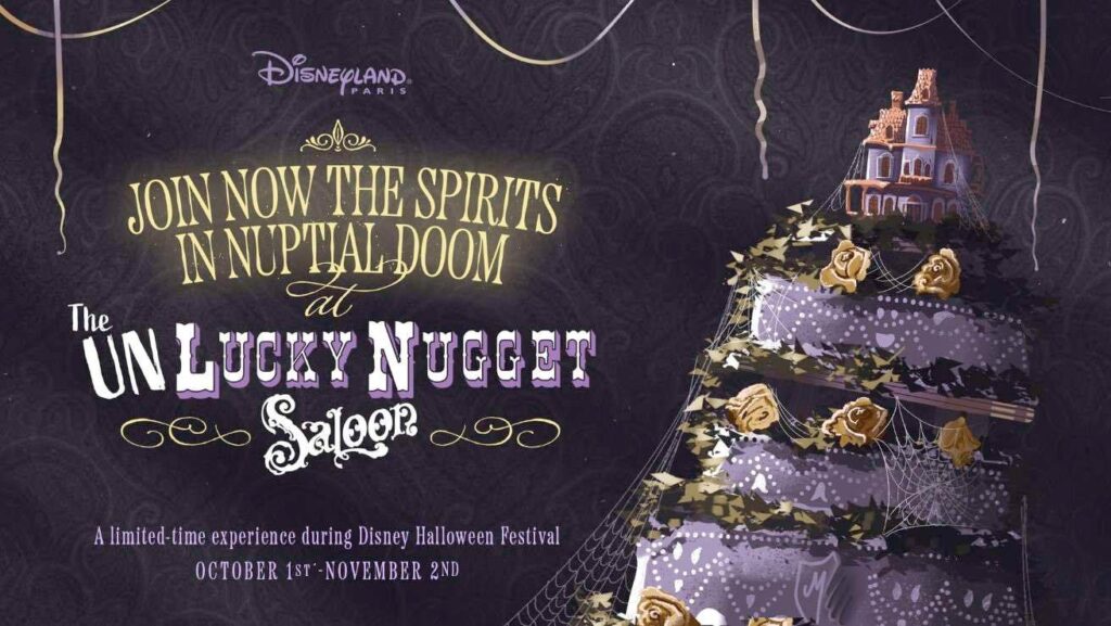 The Unlucky Nugget Saloon a Disneyland Paris pour Halloween