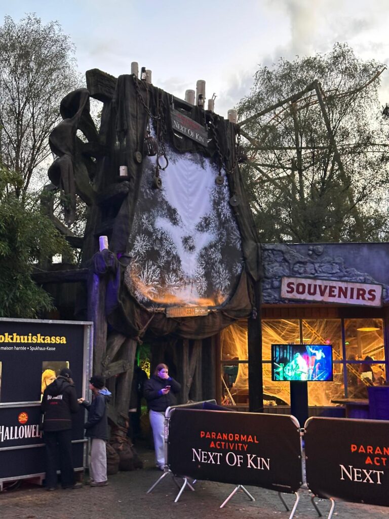 Retour sur la nouvelle maison hantee de Bobbejaanland Paranormal Activity Next of Kin